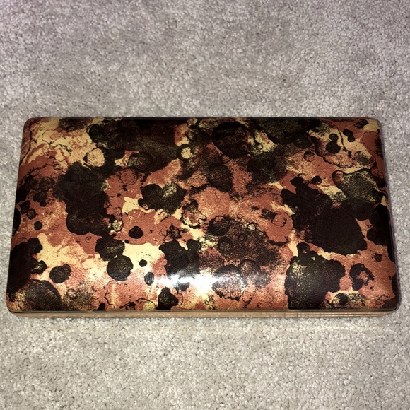 Vintage Mele Jewelry Box Storage Gold Brown